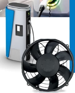 ebm-papst W3G300 Series Guide Vane EC Axial Fan